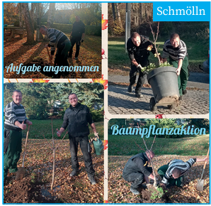 Baumpflanz Challenge Schmölln